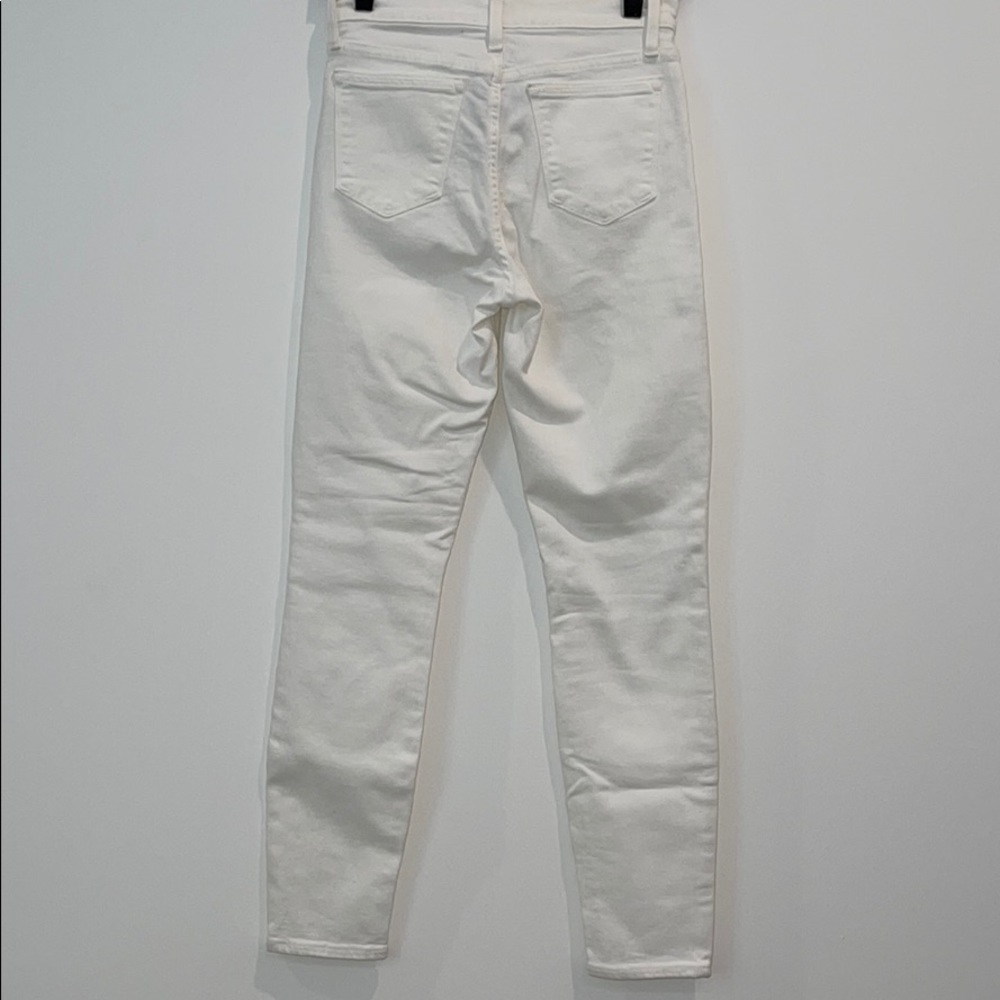 J.Crew 9” High-Rise Toothpick (white) - Picture 2 of 2